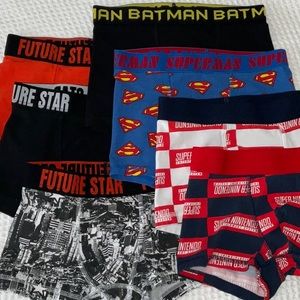 NWOT! H&M Boys Boxer Shorts Bundle! 7 pairs of jersey Boxers, NEW. Size 8 - 10yr